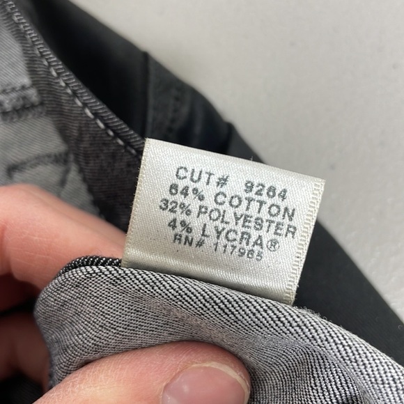 J Brand Jeans Jeggings Leggings Black Sheen Skinny Leg Size 25 - Picture 9 of 10